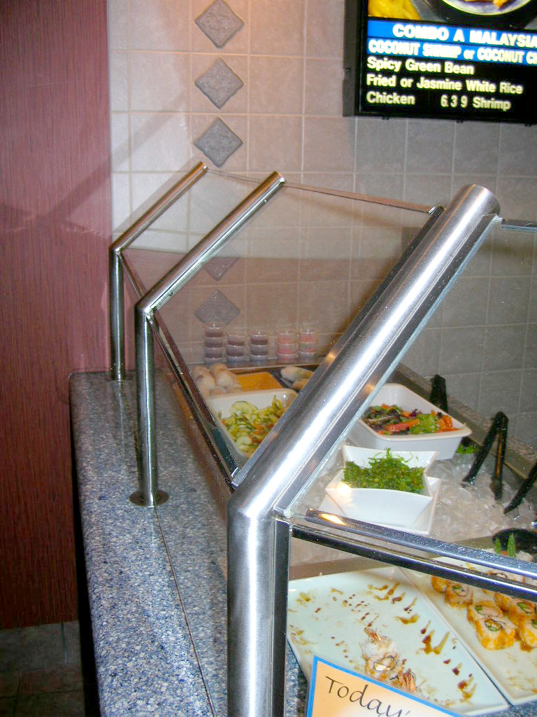 Corporate Cafeteria Restaurant Furniture, Buffet Steam Table Tops: Felling  Products