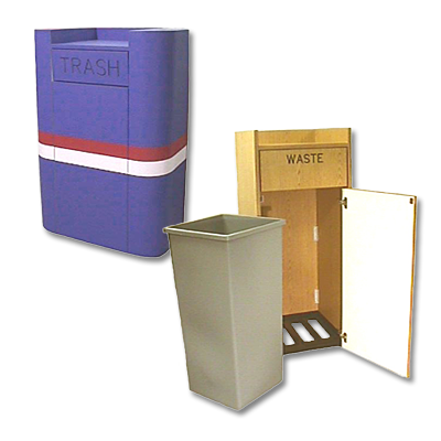 Waste receptacles